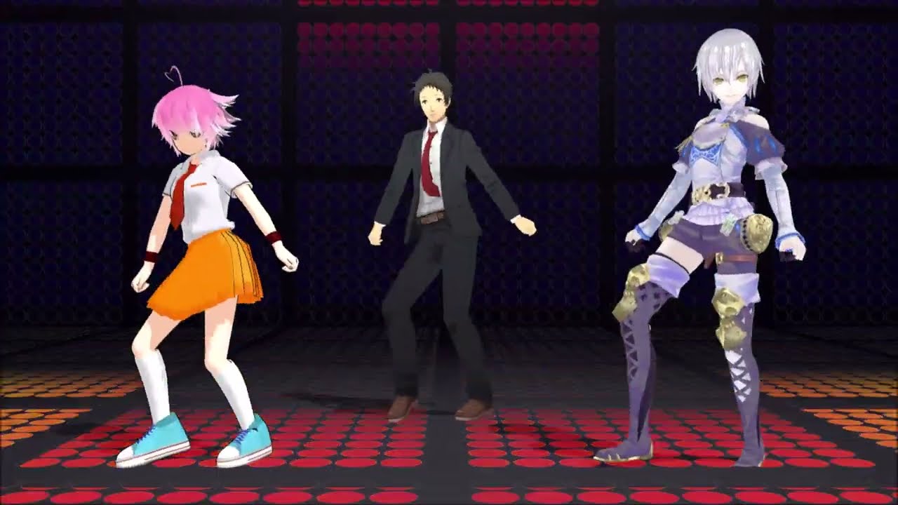 [MMD] Blue Field | Adachi and Heart from hit video game BBTAG & Alt from Atelier Lydie & Suelle