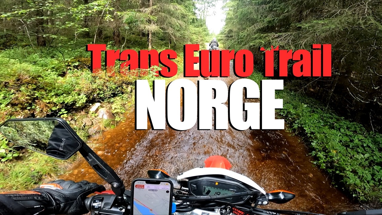 TET Norge - Møtte skogens konge  | Norsk Motovlog | CRF250 og HQ 701