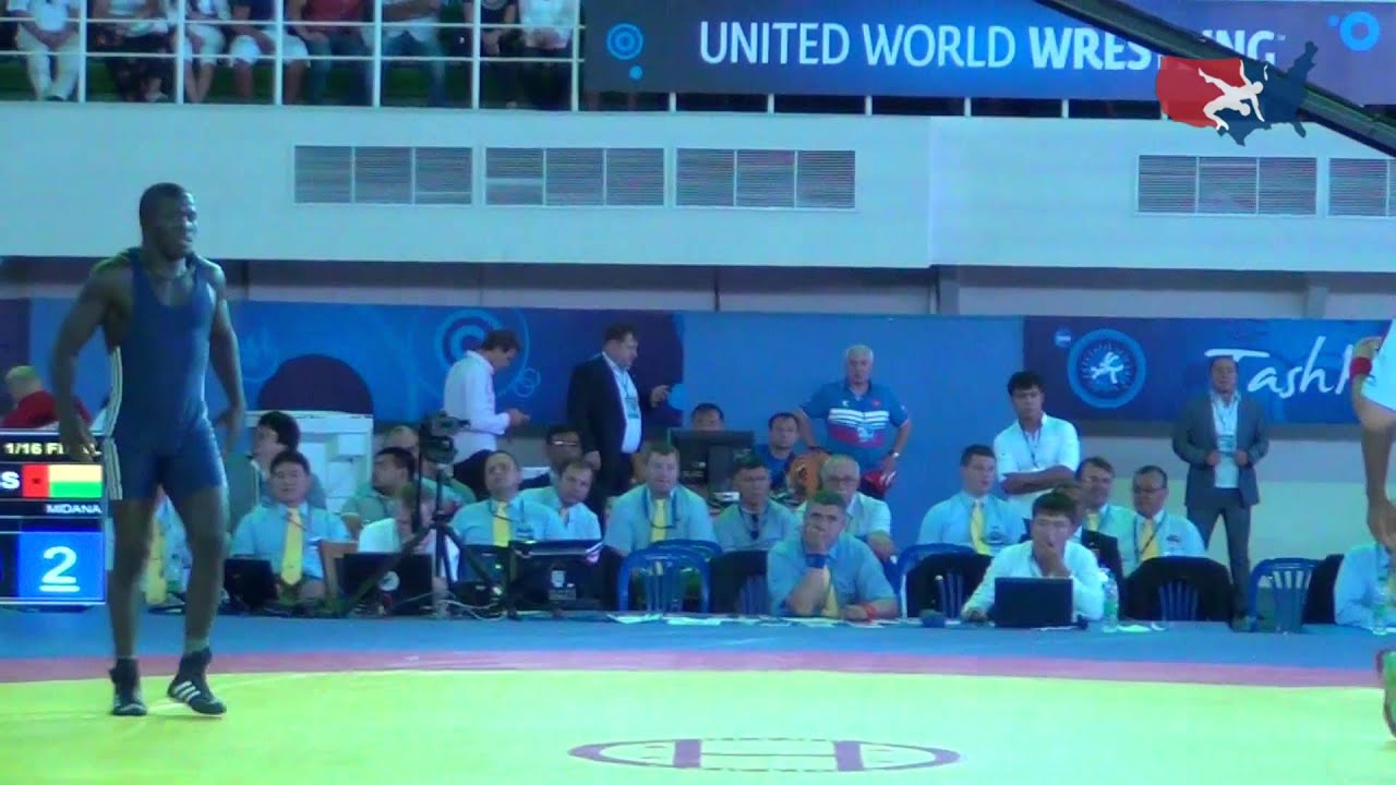 74 KG Round 1 - Jordan Burroughs (USA) vs Augusto Midana (GBS)