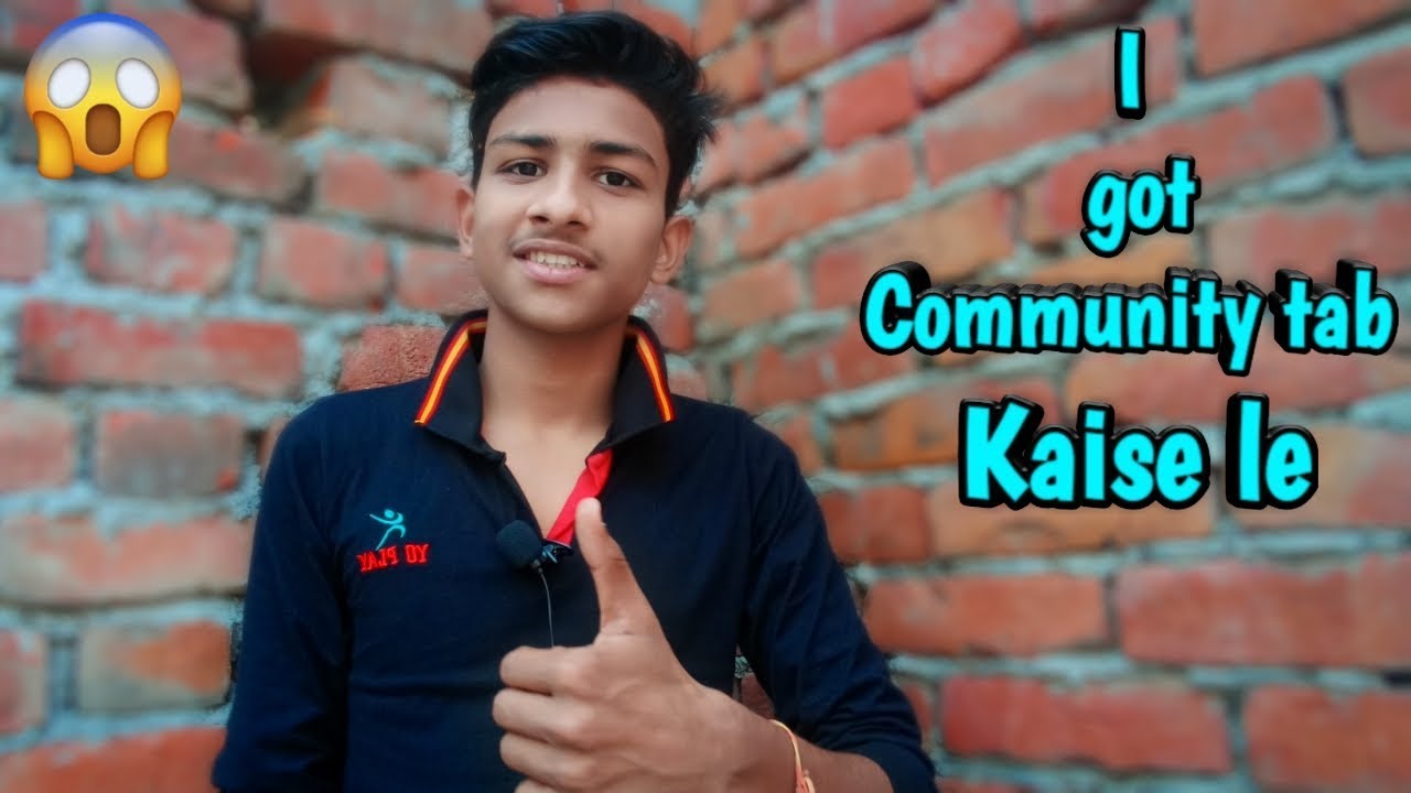 Community tab kaise le 🔥