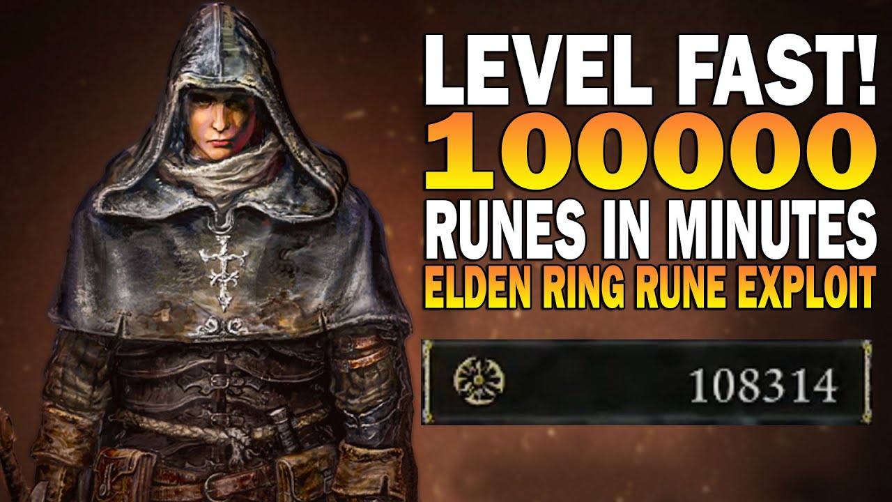 Get 100,000+ Runes Fast In Elden Ring! Elden Ring Run Farm To Level Fast