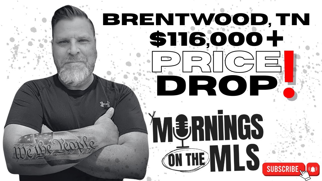 Brentwood Homes Just Dropped 6 Figures | Buyer's Market?