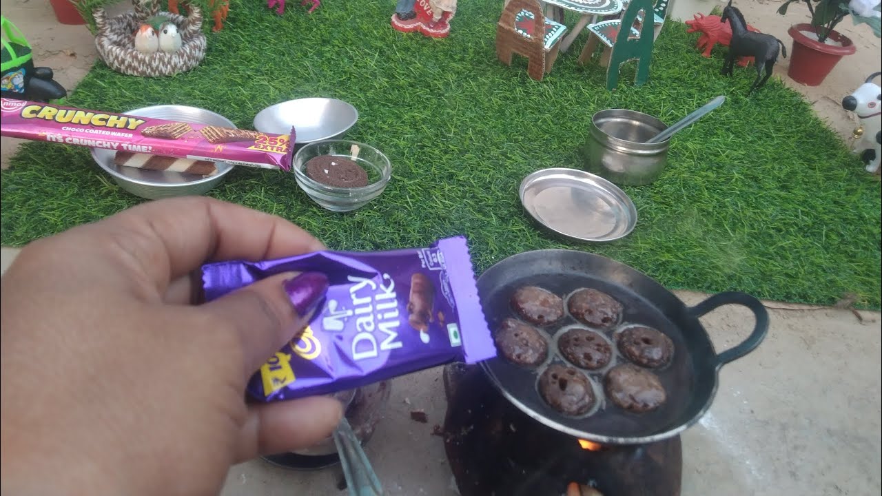 Miniature Dairy Milk, Crunchy Recipe 