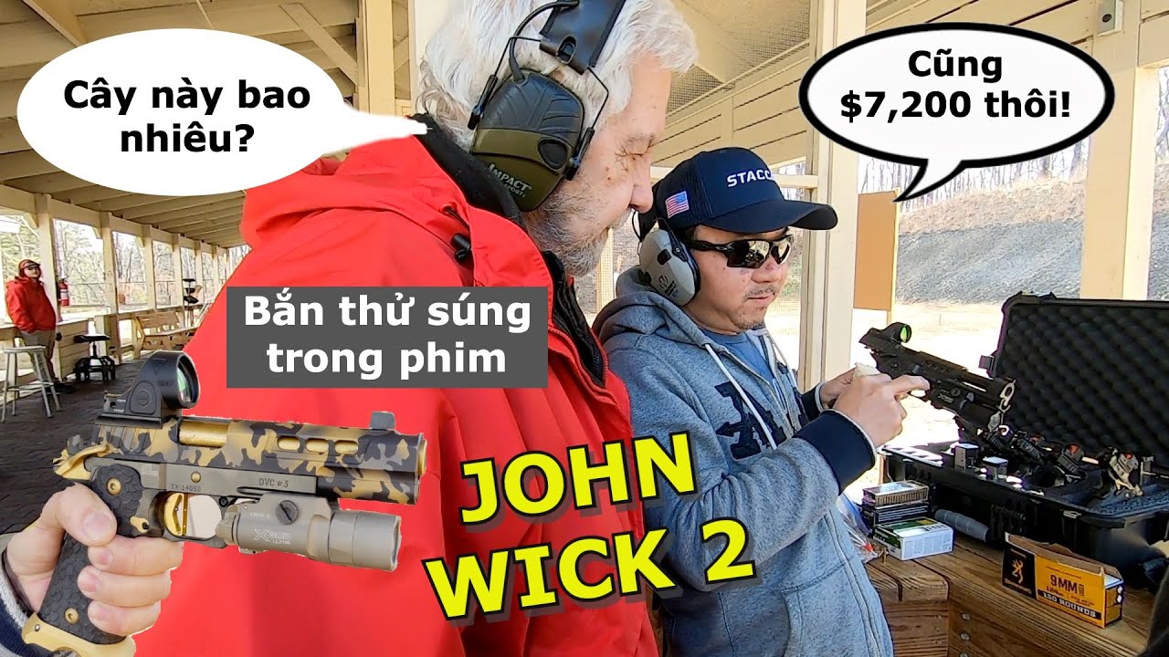 NGƯỜI MỸ TRẦM TRỒ VỚI VALI SÚNG ĐẲNG CẤP TRONG PHIM JOHN WICK CỦA NGƯỜI VIỆT Ở MỸ