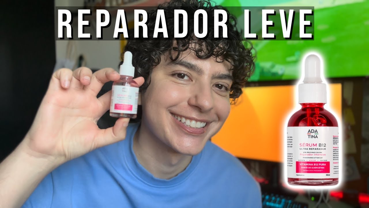RESENHA ADA TINA S&Eacute;RUM B12 ULTRA REPARADOR - TEXTURA LEVE PARA TODOS OS TIPOS DE PELE