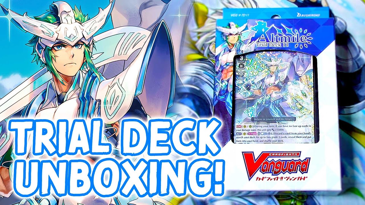 Unboxing V Trial Deck 11: Altmile! |  Cardfight!! Vanguard