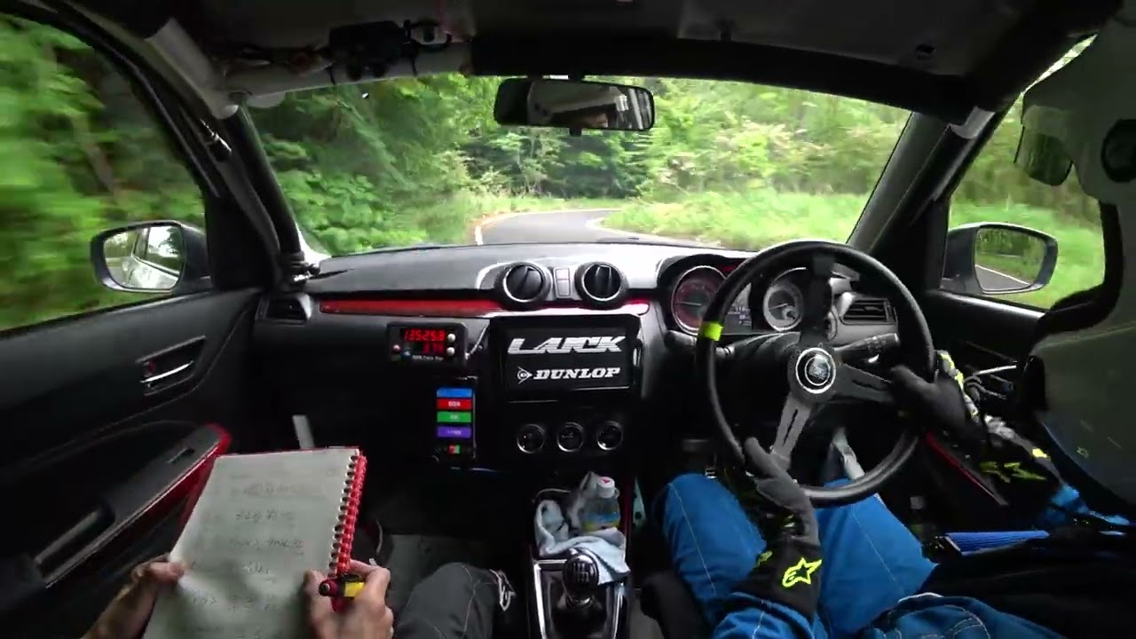 RALLY丹後2022 SS5 TSUNOTSUKI スイフトスポーツ(ZC33S)