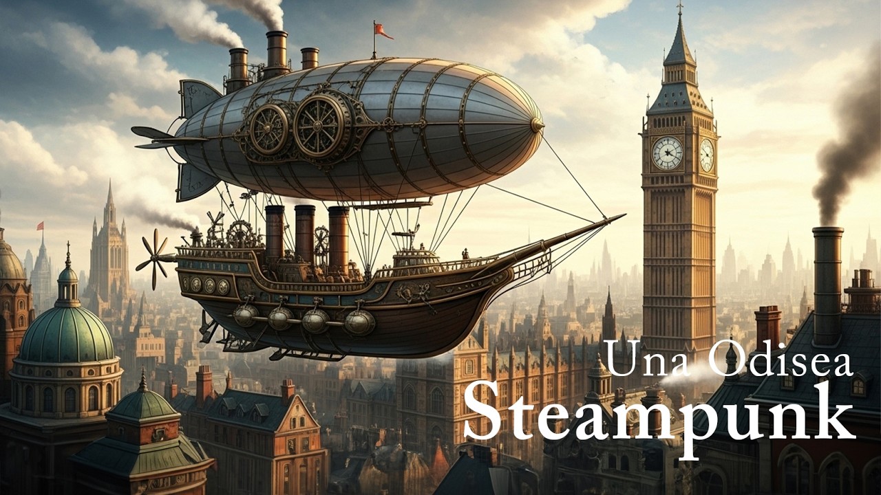 Una Odisea Steampunk | Arte Conceptual + IA