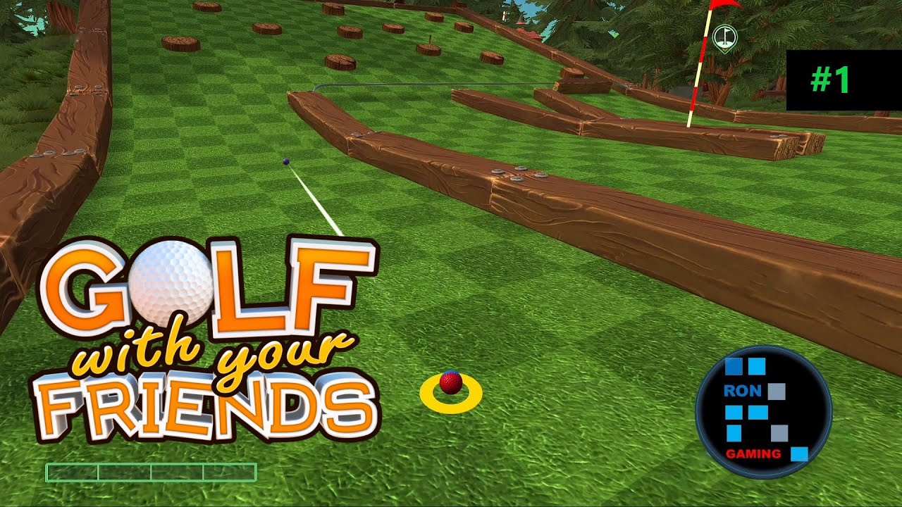 Golf With Your Friends | Forest Map Fun Gameplay (PART-1)