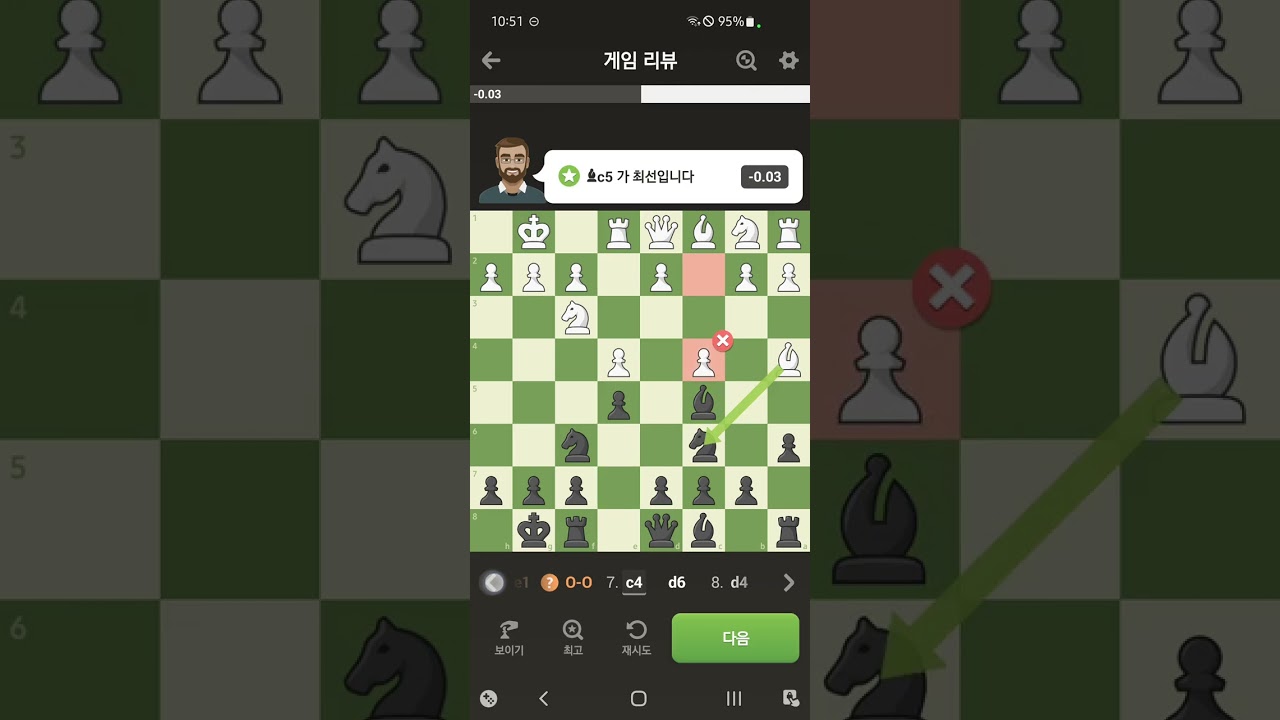 새로운 봇 1900과 체스두기  복기 1편  2월 16일