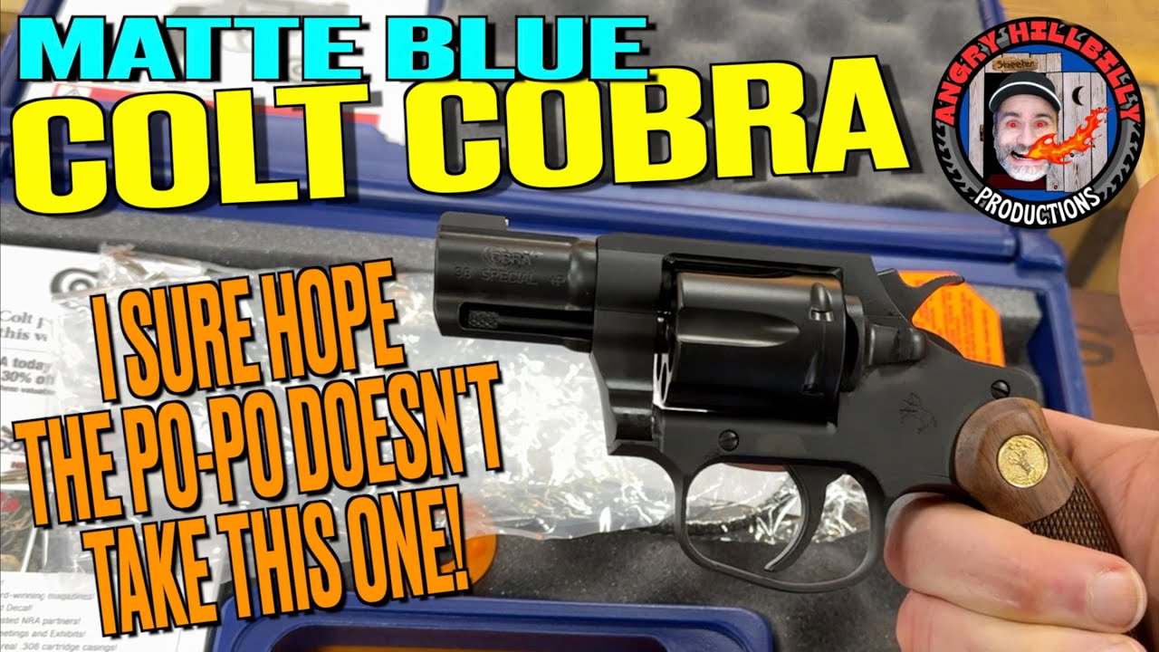 Матово-воронёный Colt Cobra .38spl+P! (Надеюсь, Полиция его не заберёт!)
