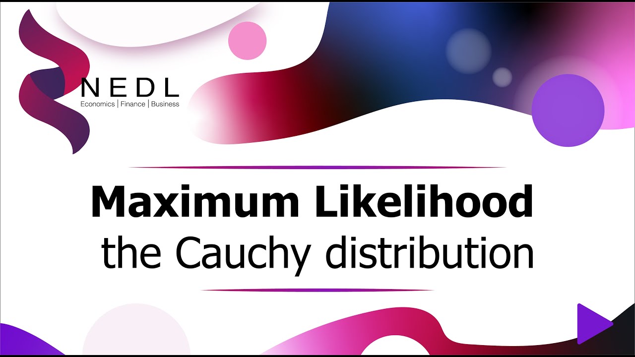 Maximum Likelihood Estimation - the Cauchy distribution (Excel)