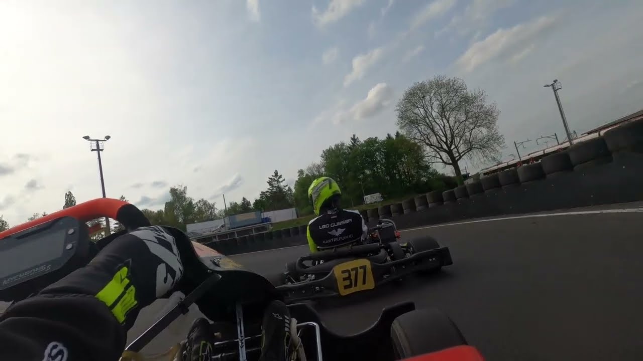 Kartbahn Wohlen on New Asphalt - Onboard Tristan Koning Rotax Max Senior - 06.05.23
