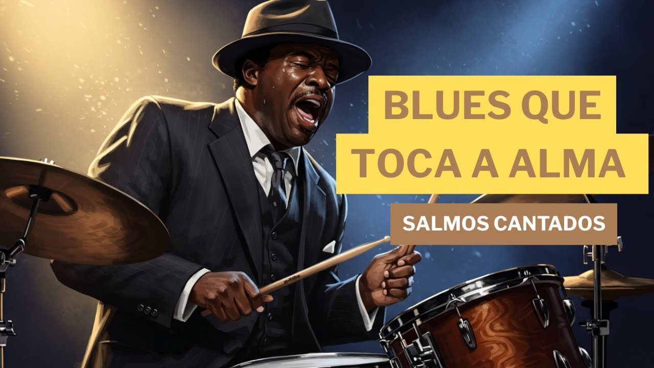 Salmos em Blues Que Acalma o Coração e Nutri Alma e Espirito | Para Trabalho, Meditação e Oração 🎵