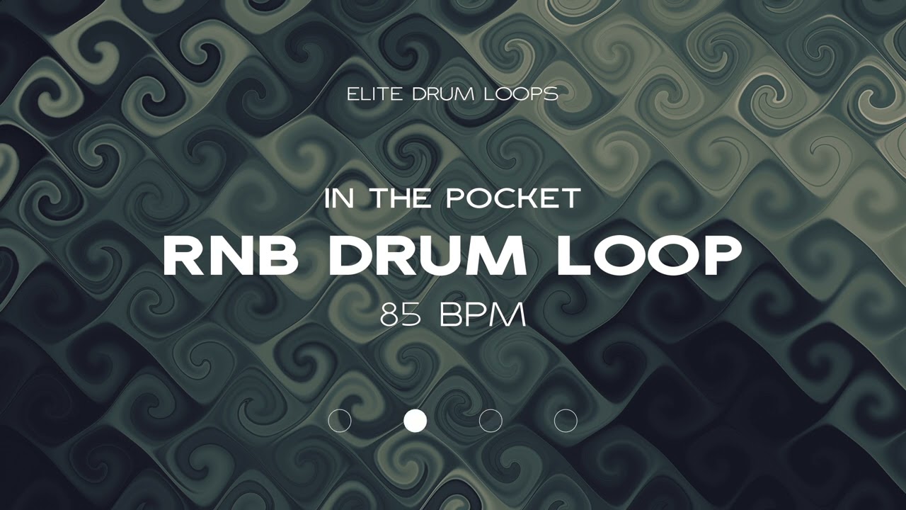 RNB DRUM LOOP - 85 BPM - In the Pocket