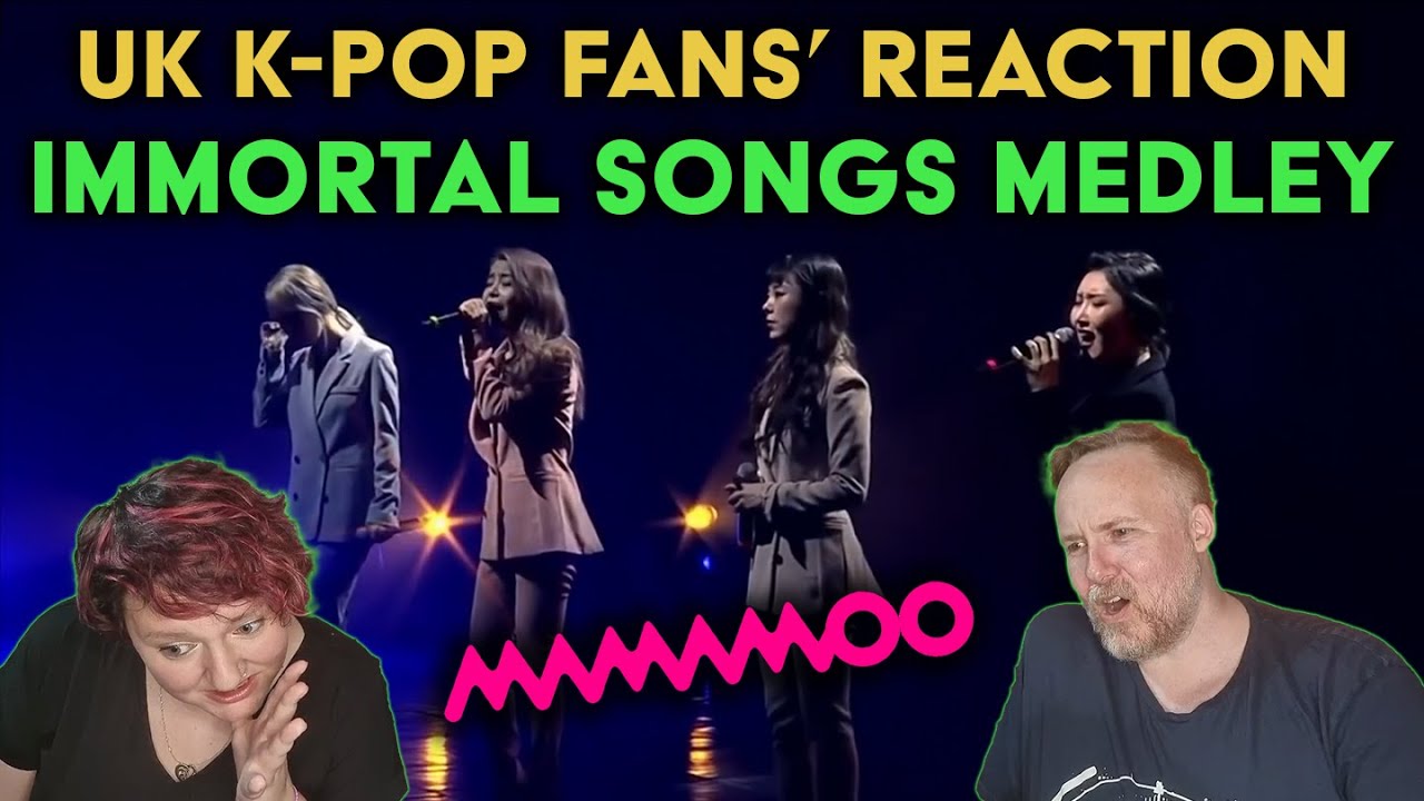 Mamamoo Immortal Song Medley — реакция британских фанатов K-Pop