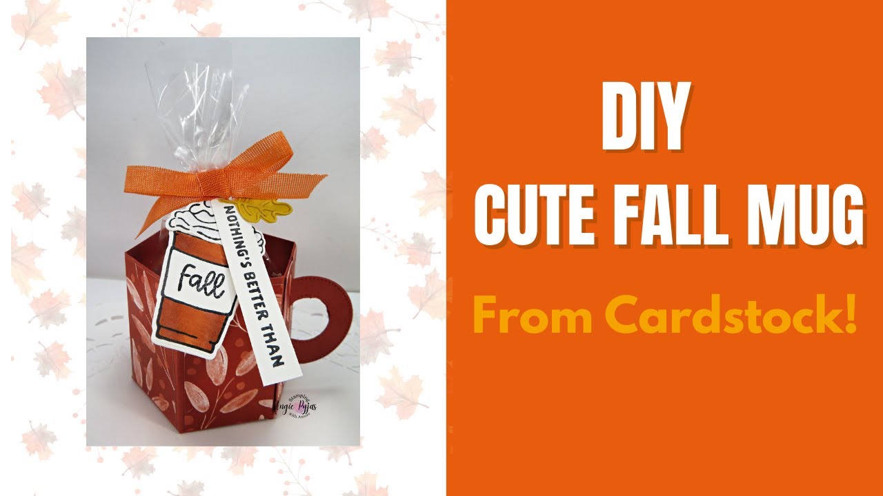 How To Create A DIY Cute Fall Mug Box For Fall Fun!