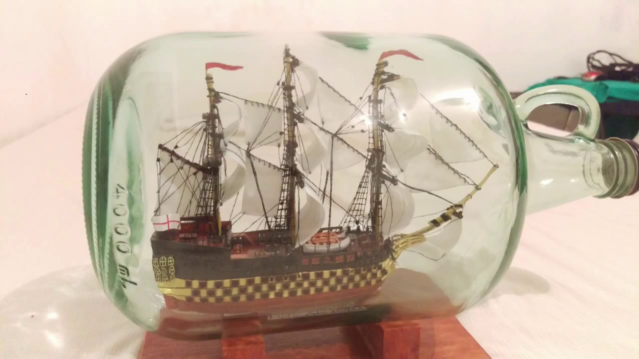 BARCO EN BOTELLA l HMS VICTORY