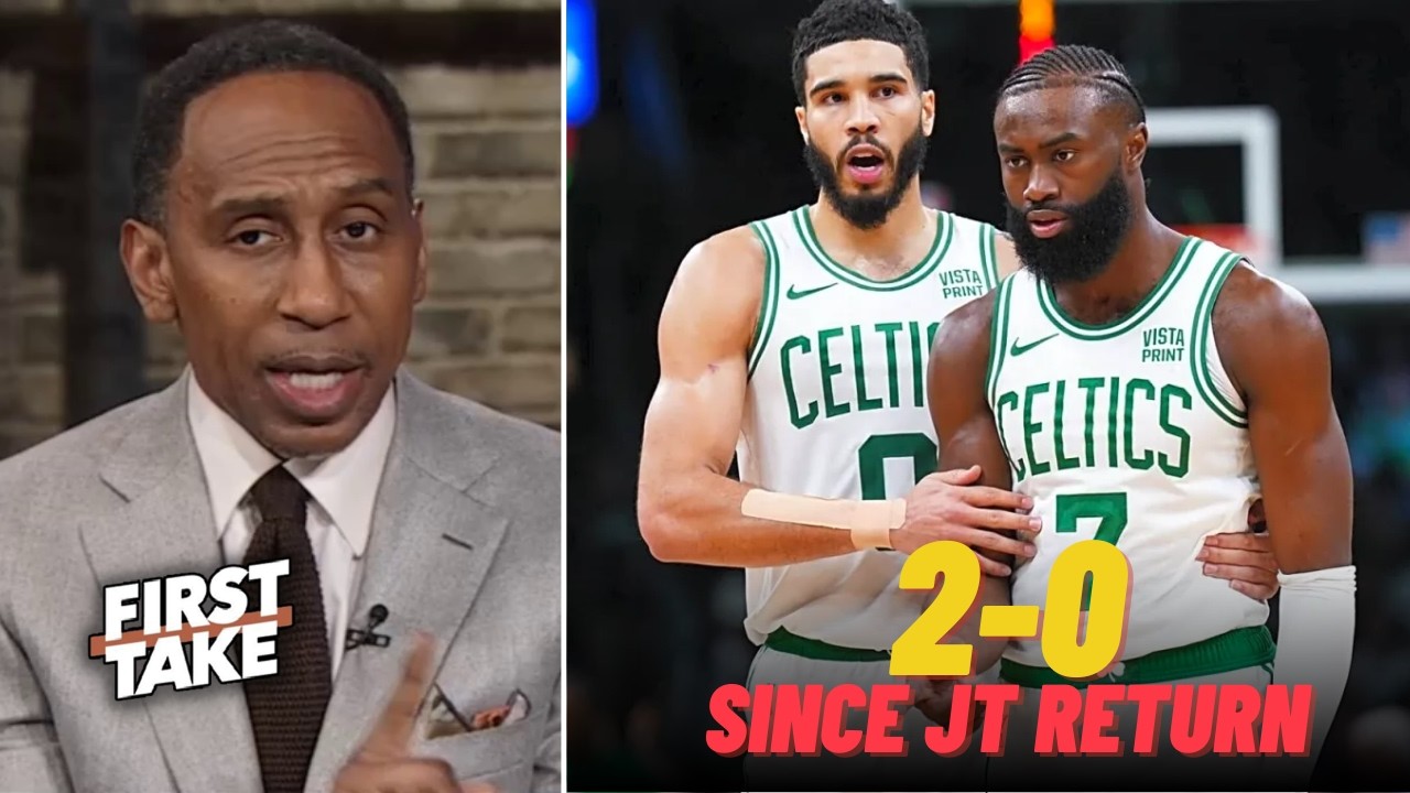 FIRST TAKE | Celtics really come out of East - Stephen A Smith on Jayson Tatum return to Jalen Brown