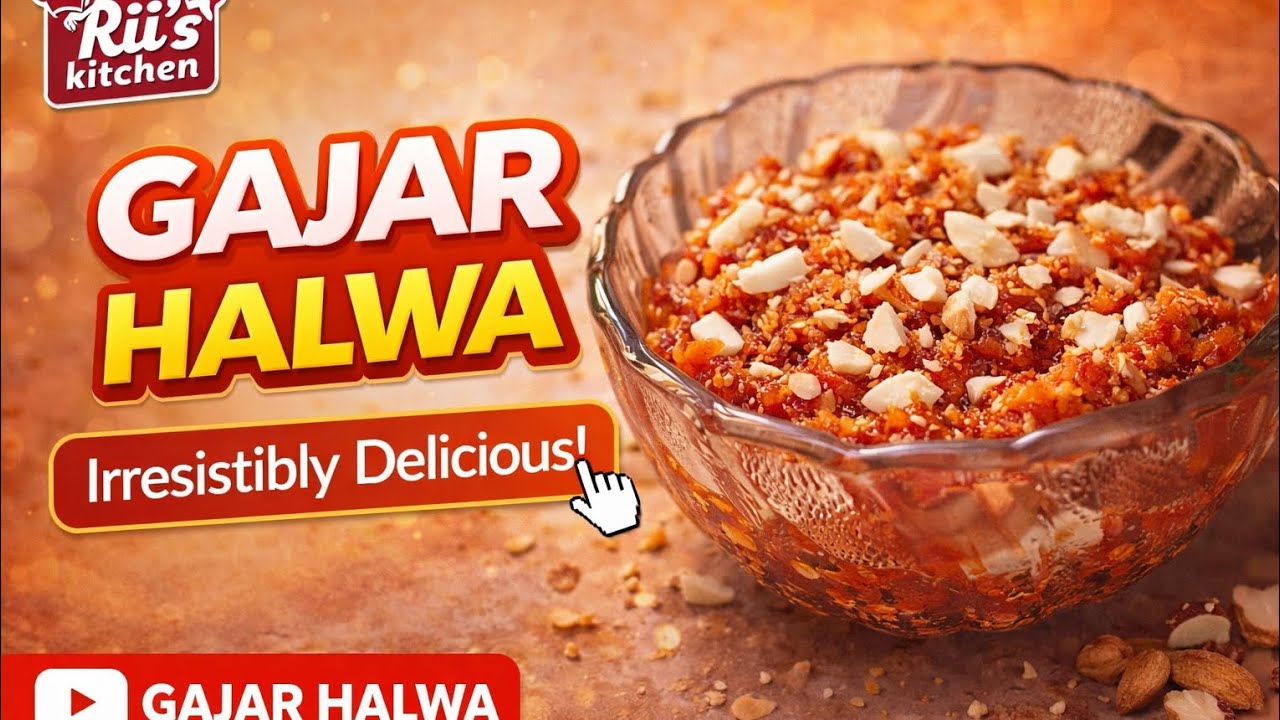 Gajar Halwa| Rii's kitchen  