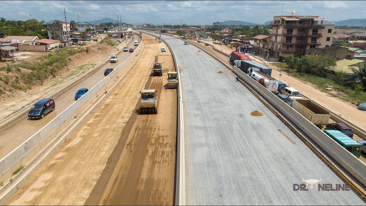 PROGRESS OF WORK,  OFANKOR   NSAWAM ROAD   - WEEKLY HIGHLIGHTS  MAY 2024