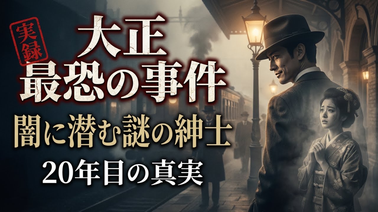大正時代の闇に潜む「優しい紳士」の正体&hellip;20年間追い続けた警察官しか知らない完全犯罪の記録【関東・中部連続失踪事件】