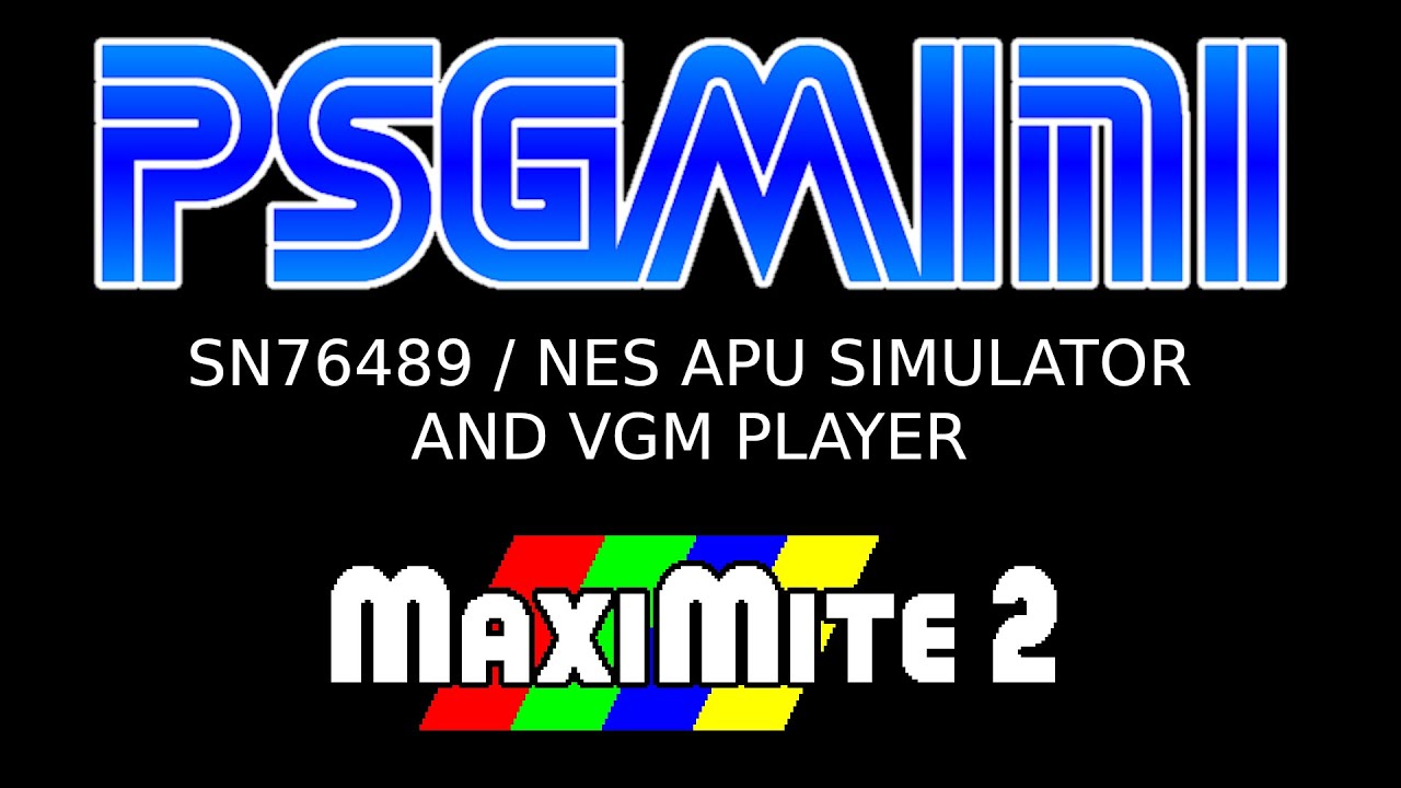 Colour Maximite 2 - PSGMini - SN76489 / NES APU simulator and VGM Player