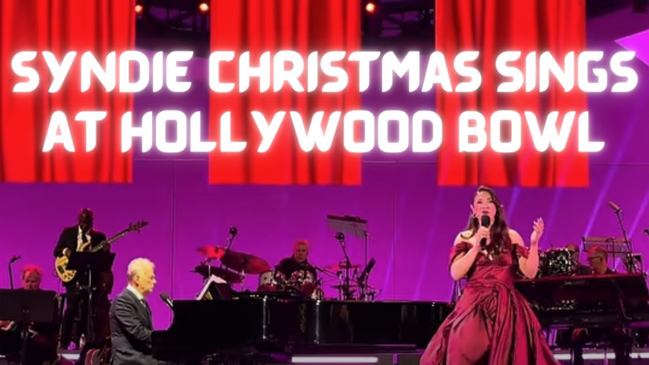 Sydnie Christmas Sings At Hollywood Bowl