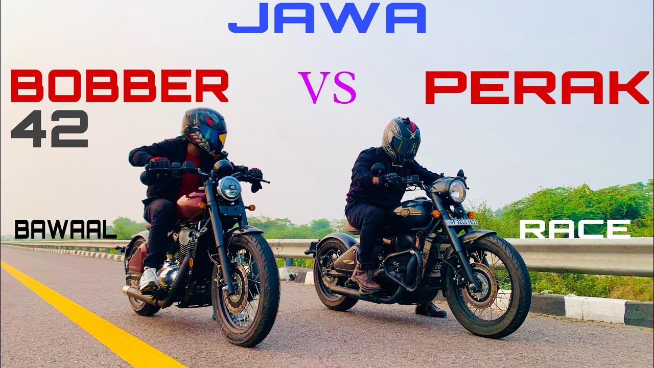 JAWA 42 BOBBER vs JAWA PERAK 🔥| bawaal race 😱| highway battle unexpected result😳