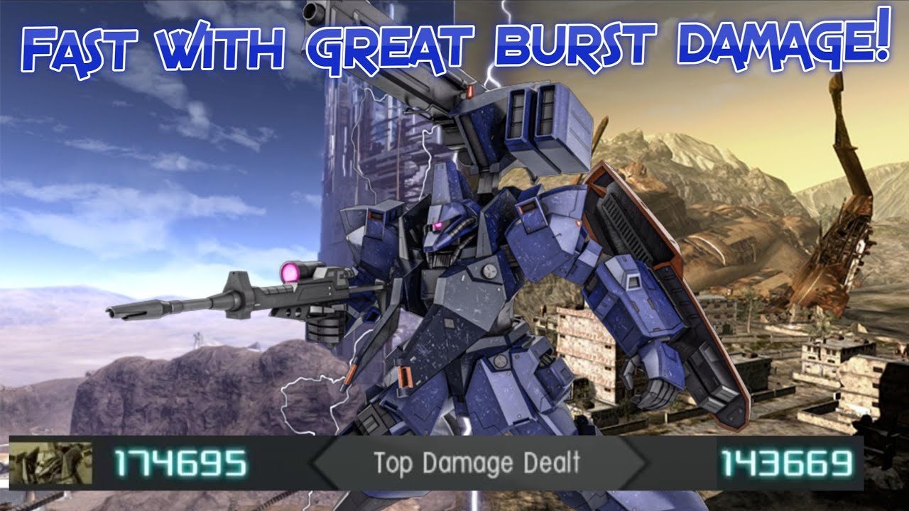 GBO2 Galbaldy Beta High Mobility Type (Post-Buff): It's fast with great burst damage!