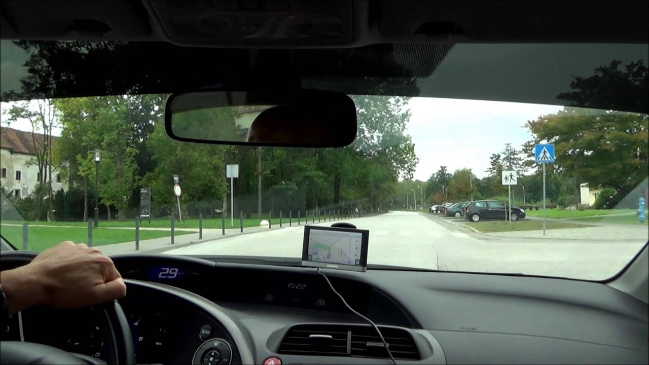 Driving through Jastrebarsko - Croatia (Hrvatska)