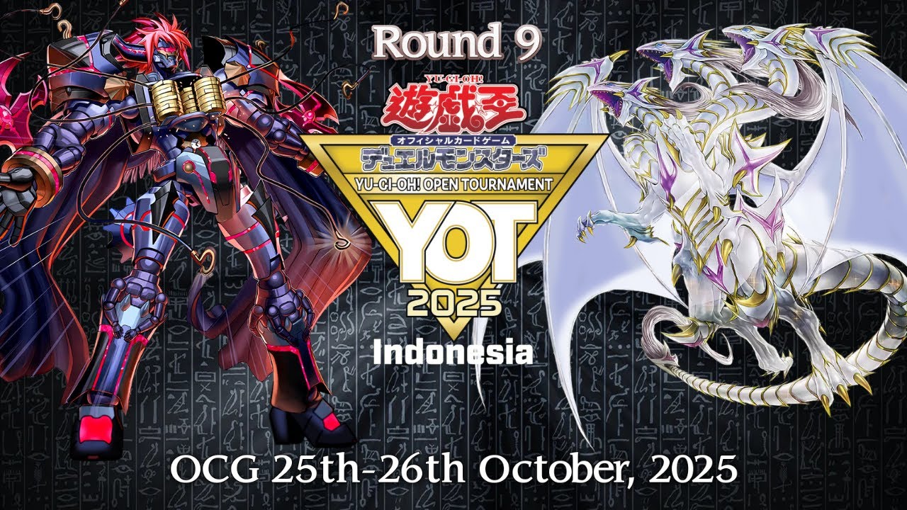 OCG OPEN INDONESIA │ Gimmick Puppet VS Blue-Eyes │ Round 9 Yu-Gi-Oh! October 2025