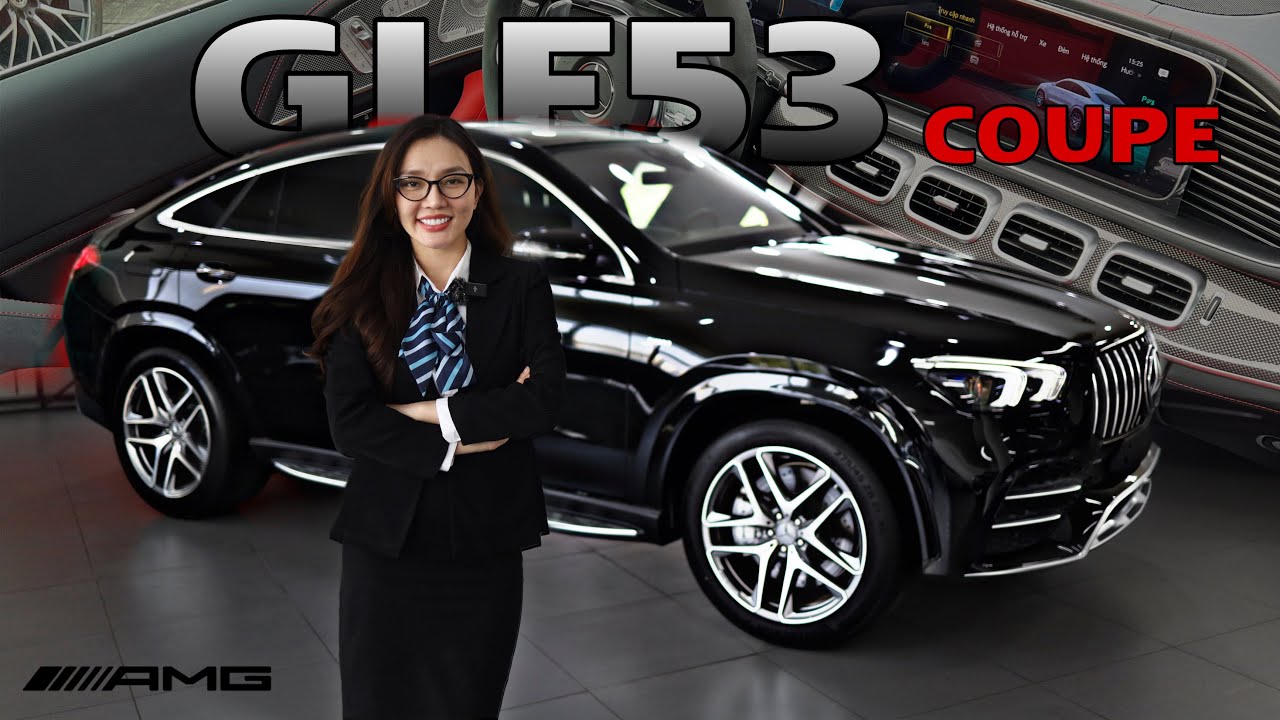 Mercedes-AMG GLE53 4Matic Coupe 2025 với ngoại hình thanh thoát “bốc lửa” không lẫn vào đâu được.