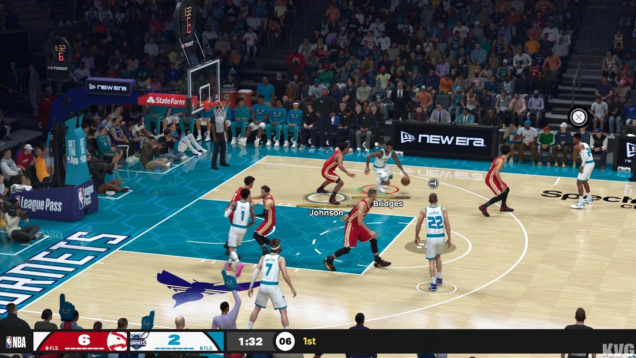 NBA 2K26 - Atlanta Hawks vs Charlotte Hornets - Gameplay (PS5 UHD) [4K60FPS]
