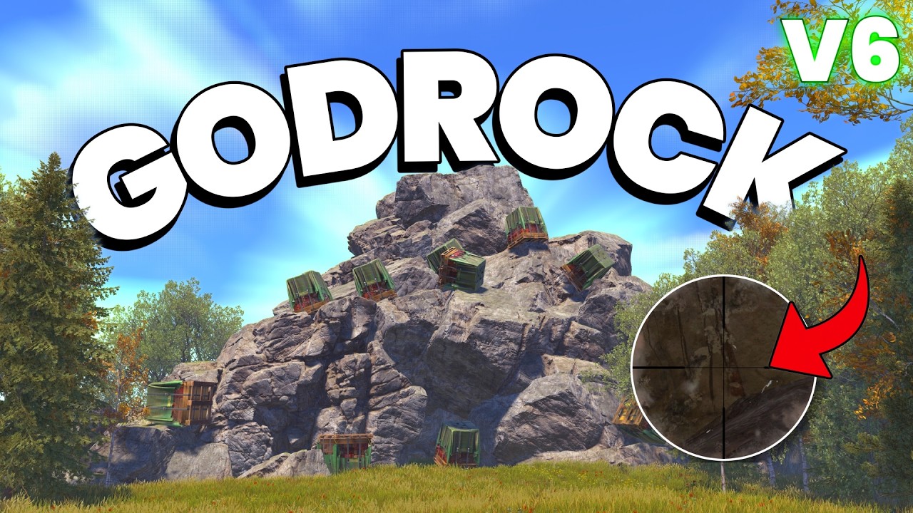 Octuple Bunker GODROCK Base Design | RUST