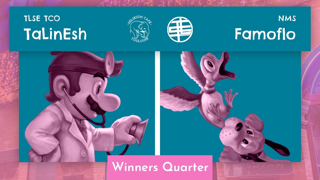 New Délismash - TaLinEsh (Dr. Mario) vs Famoflo (Duck Hunt) - Winners Quarter