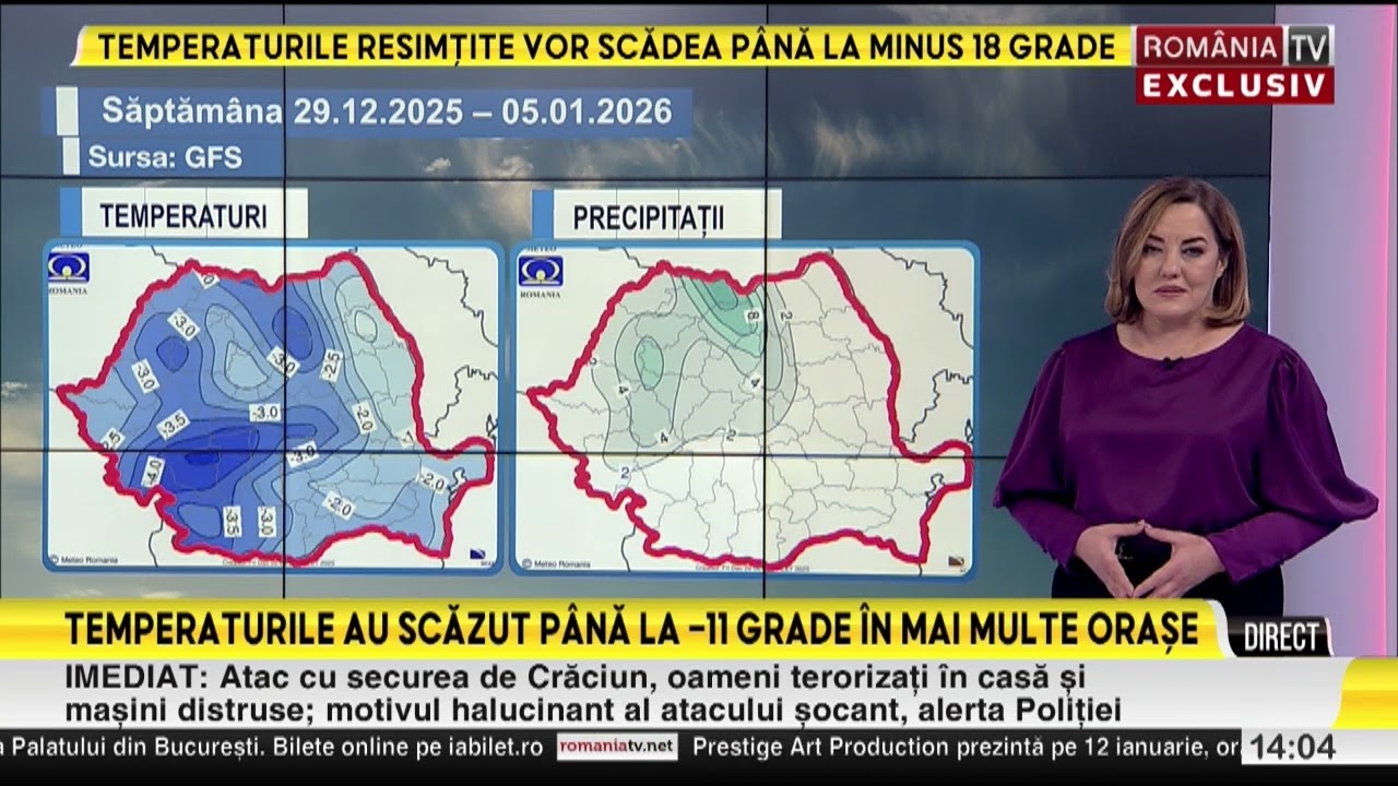 Prognoza meteo pentru luna ianuarie. Se anunță ger &icirc;n toată țara, date de ultimă oră