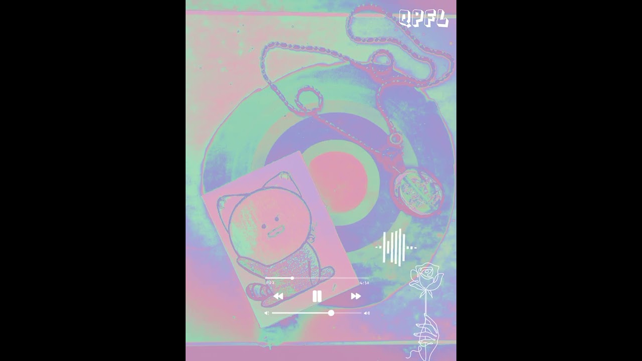 QPFL Cute Aesthetic Music background  006