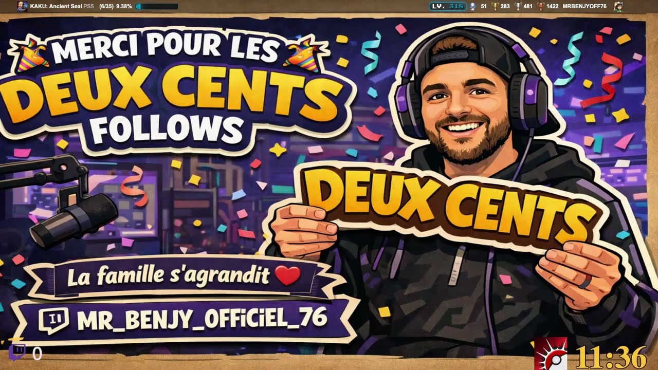 AC Origins 🏆 49/51 → PLATINE CE SOIR + 🎉 ON FÊTE LES 200 ABONNÉS ! | 00:00 LIES OF P