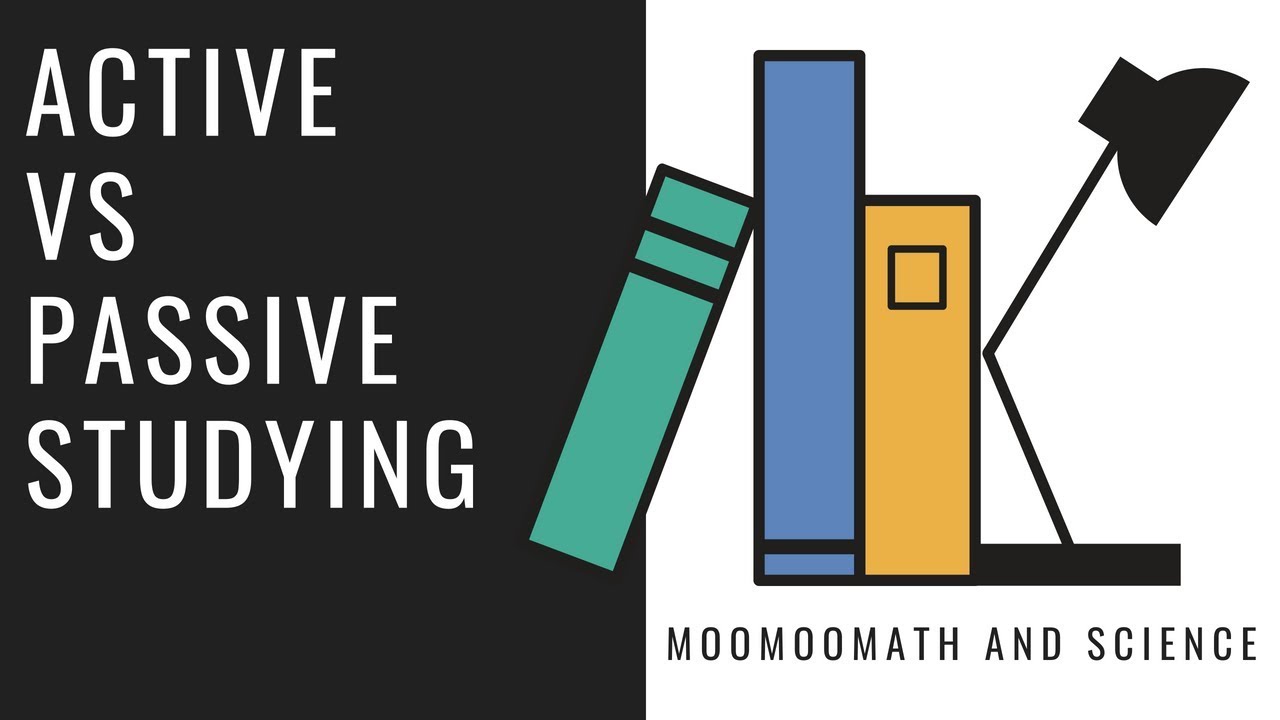 Difference active and passive studying