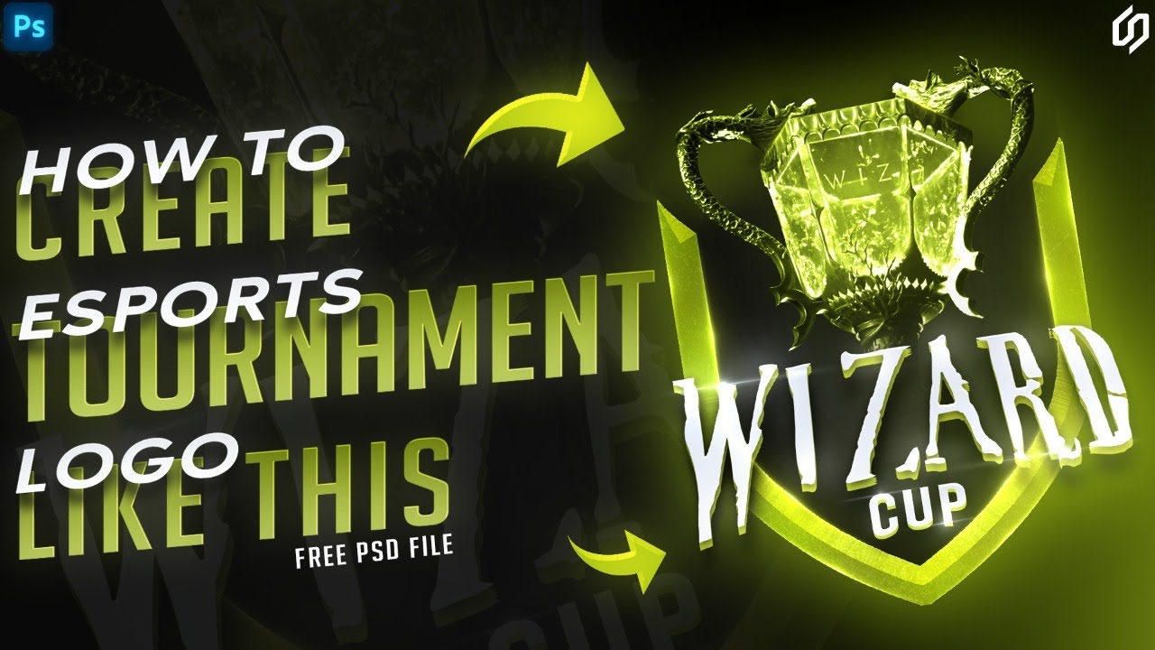 How To Create Esports Tournament Logo In Photoshop - FriveStudios