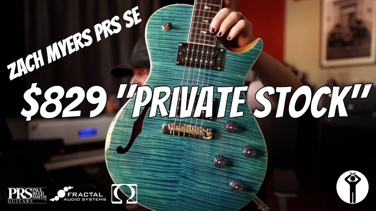 PRS 2021 Zach Myers - $829 