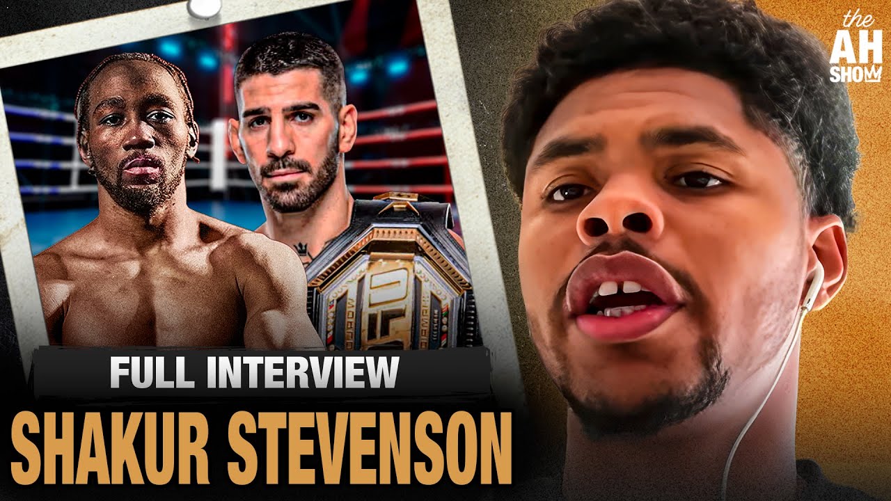 Shakur Stevenson: Terence Crawford Beats Ilia Topuria in Boxing & MMA, URGES Crawford to Retire