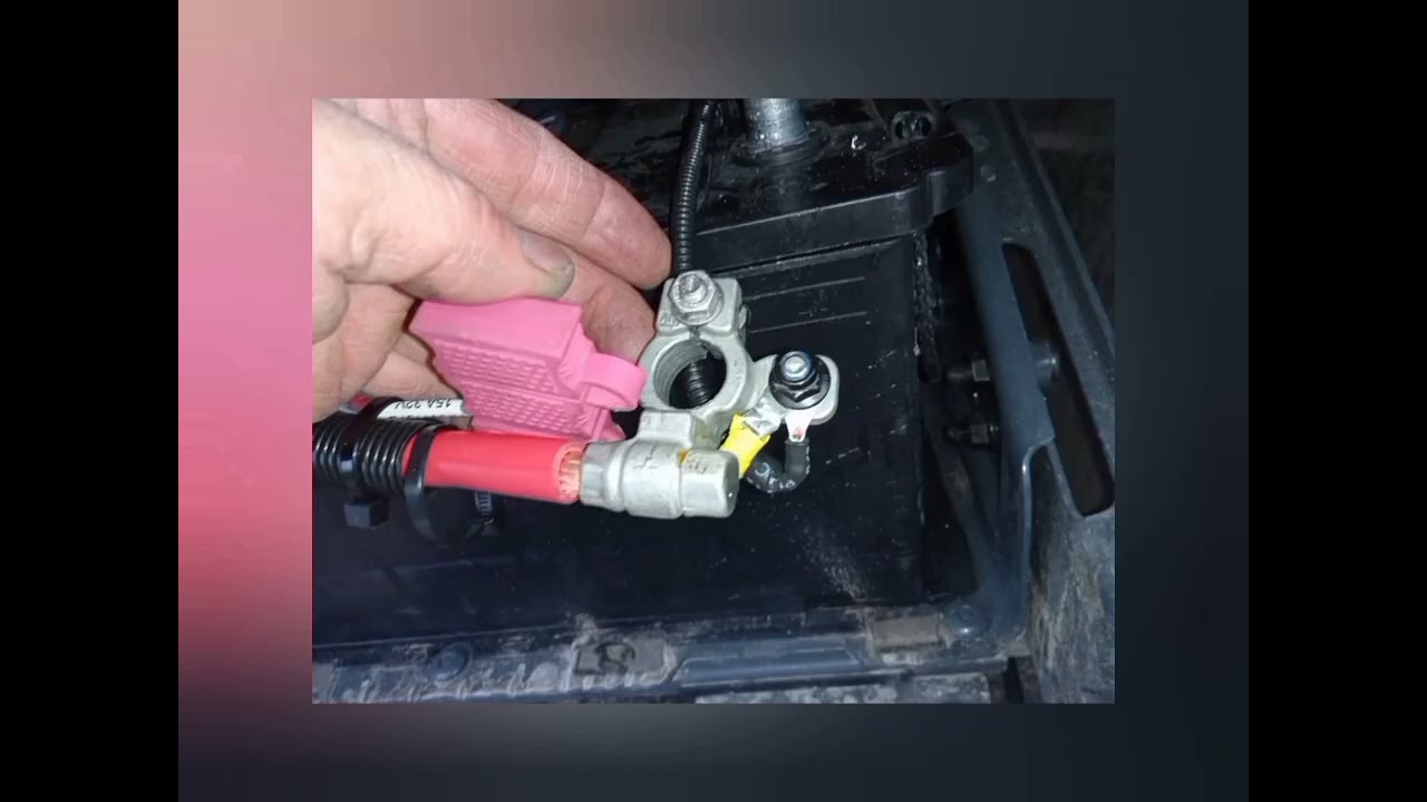 Batteries replacement on Scania fire truck