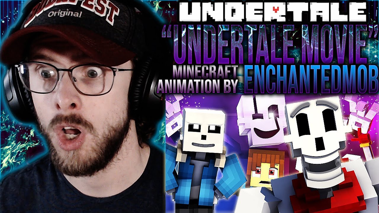 Vapor Reacts #1188 | UNDERTALE MINECRAFT ANIMATION 