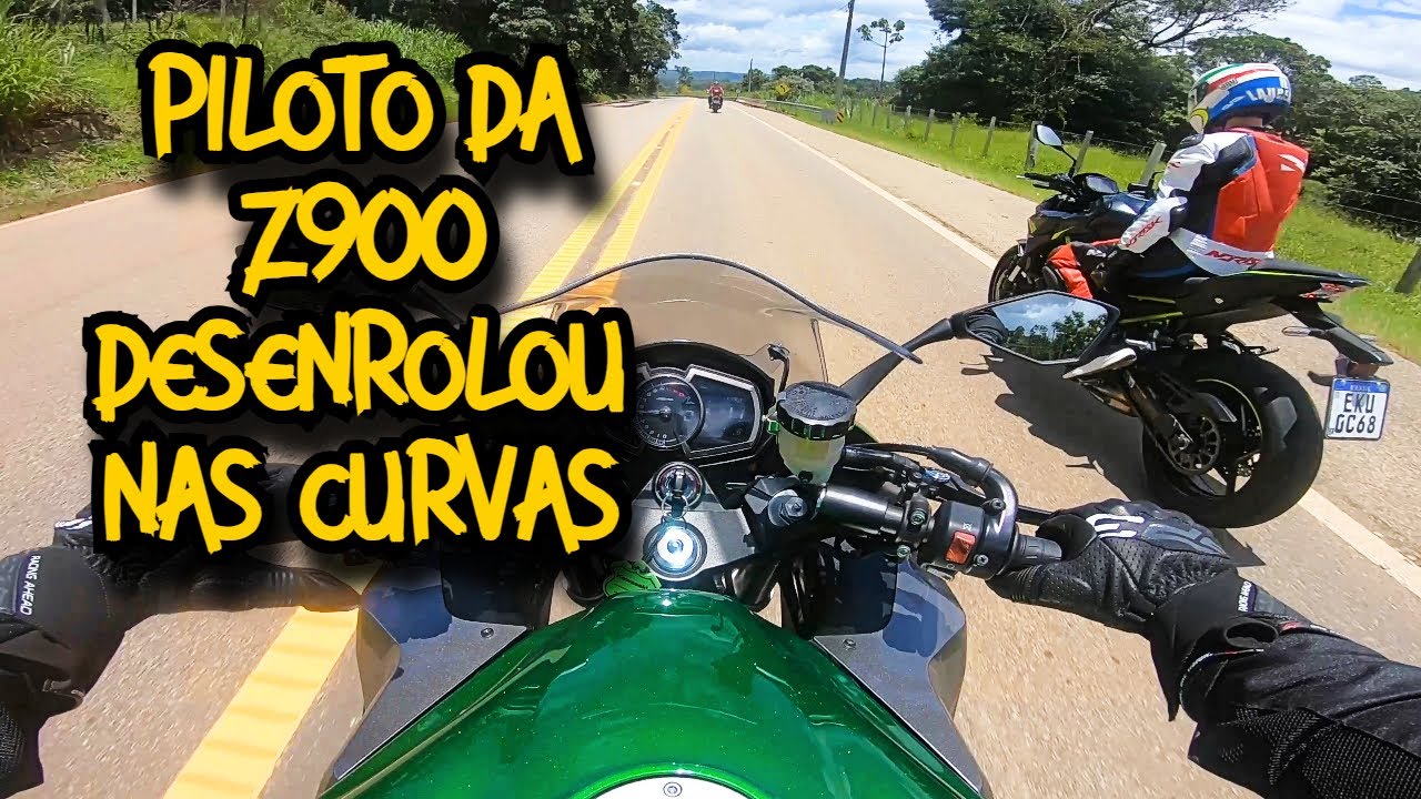 Ninja 1000 - Z900 - CB1000 - Hornet 600 - CB500 - Na serra de São Roque