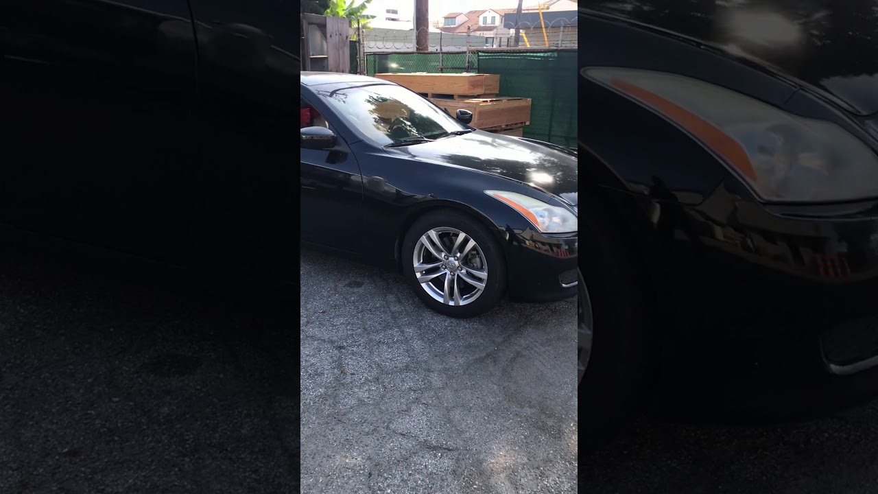 2008 infinity G37 rattle noise explanation