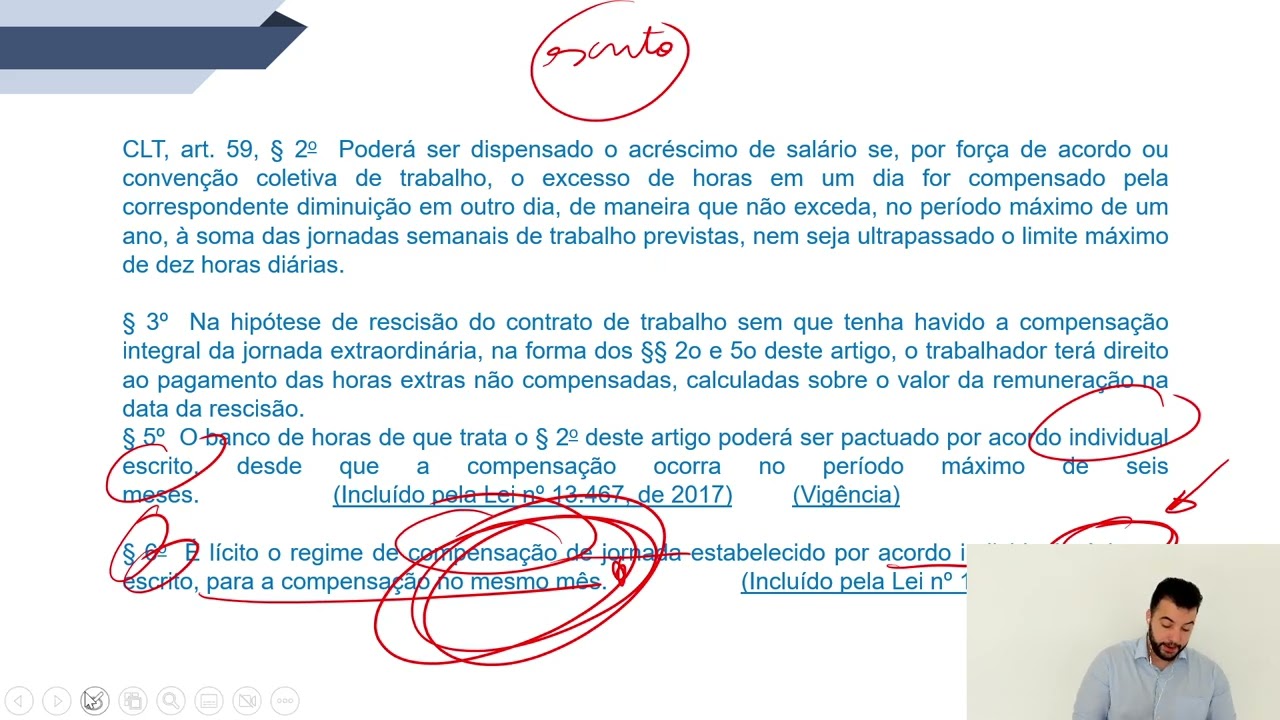 Súmula 85 TST banco de horas e compensação de jornada