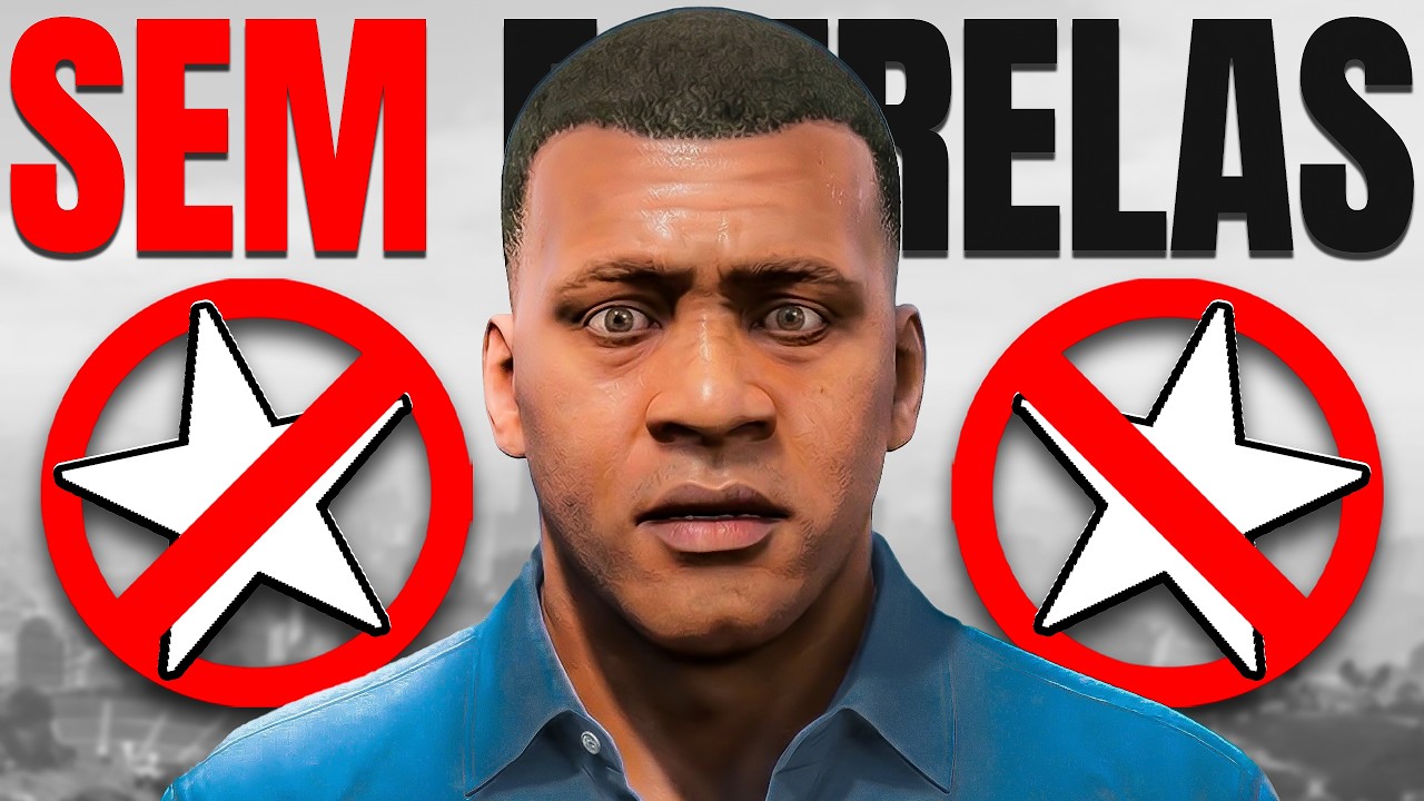 É POSSÍVEL ZERAR GTA 5 SEM ESTRELAS DE PROCURADO? (SEM CRIMES)