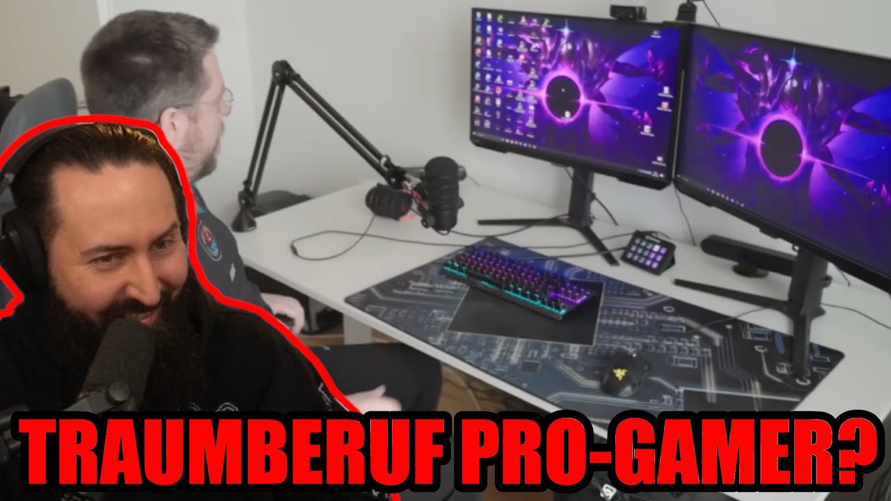 Traumberuf Gamer! Das Gehalt als E-Sport-Profi & Streamer - Hakon reagiert auf @EintrachtSpandau